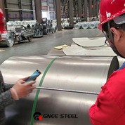 Auksti velmēta tērauda DC01 spoles