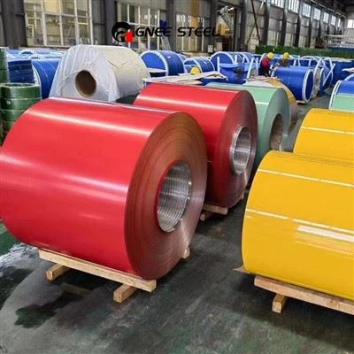 Iepriekš krāsota alumīnija spole ar krāsu pārklājumu